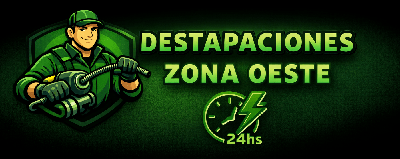 Destapaciones Zona OESTE- Cloacas, cañerías, baños y cocinas. Atención inmediata.